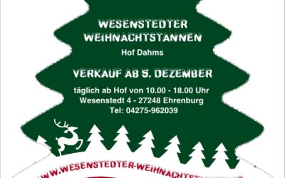 Wesenstedter Weihnachtstannen – Hof Dahms